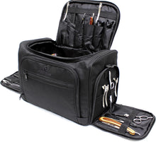 Hairdressing Barber Session Bag - Ykk Zips - Mobile Hairdresser Equipment Bag Barbering Tool Kit Holder Black