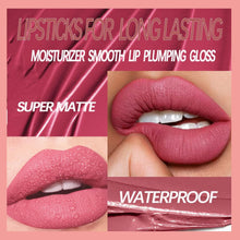 Matte Lipstick Long Lasting - Lipstick Highly Pigmented - Waterproof Moisturize Plumping Lip Gloss Non Stick Cup Velvet Lipstick - Ultra-Matte Lightweight Lipstick Make Up Gifts (06)