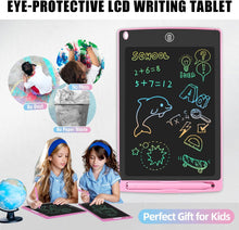GUYUCOM LCD Kids Doodle Board, 8.5 Inch Electronic Writing Tablet with Lock Function, Erasable Doodle Drawing Pad for Kids Toys Birthday Gifts (Pink)