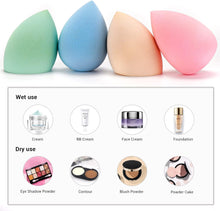 Makeup Sponge Blender Start Makers Blender Beauty 8 Pcs Make up Foundation Sponge Set Non-Latex Beauty Sponge for Foundation Creams Liquid and Powders