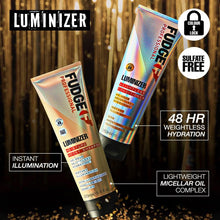 Fudge Professional Luminizer Moisture Boost Shampoo, Bulk Size, Locks in Colour, Instant Shine, 48 Hour Hydration, Sulfate Free, 1 Litre