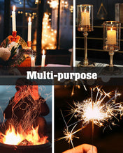 Electric Candle Lighter Long Reach Rechargeable USB C Lighter Electronic Arc Plasma Lighter with Long Flexible Neck for Candles, BBQ, Camping, Grill-(Black)