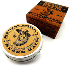 Honest Amish Beard Balm Leave-in Conditioner - Made with only Natural and Organic Ingredients - 2 Ounce Tin