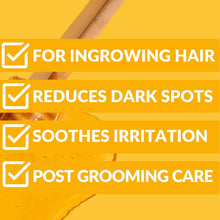 Natural Aftershave Razor Bump Balm With Tea Tree & Hemp Seed - After Shave Repair Balm for Ingrown Hairs & Razor Burns (30ml) By Sera Organics