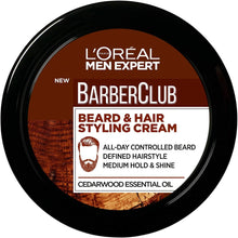 L'Oreal Men Expert Barber Club Beard & Hair Styling Cream, 75ml