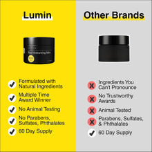 Lumin - Mens Revitalizing Face Moisturizer Balm (2 oz.): Combat Dehydration, Sun Damage, and Post Shave Irritation - Anti-Aging Korean Made Grooming for the Modern Man - Achieve Your Best Look