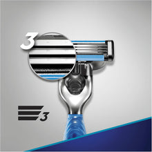 Gillette Mach3 Start Razor for Men with Aqua-Grip Handle