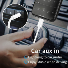 Aux Cable for iPhone in Car 3.5mm Aux Cord Compatible with iPhone 14/14 Pro/14Pro Max/13/13 Pro/12/12 Pro/11 Pro/11/Xs/XR/X/8/7 for Car Stereo/Headphones/Speaker Support All iOS System-White(1M)
