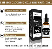 Maggidea Beard Oil for Men - Natural Beard Growth Oil to Cure Beard Itch, Soften, Moisturizing & Strengthen Mustache