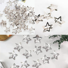 30 Pieces Star Hair Clips Silver Star Hair Clips Y2k Accessories Star Clips Banana Hair Clip Wedding Hair Accessories Hairclips Metal Hair Clips for Girls for Baby Girls Toddlers Kids Teens Women