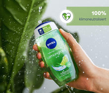 Nivea Lemongrass & Oil shower gel (250 ml), refreshing shower gel with nourishing oil pearls, pampering shower with revitalising lemongrass fragrance