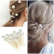 36Pcs Pearl Hair Pins U Shaped Gold Hair Pearls Bridal Hair Pins Bridesmaid Hair Accessories Pearl Hair Clips Pearl Hair Accessories Hair Pins for Women Girls Bridesmaids Party Prom Wedding