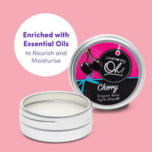 Lovehoney Oh! Cherry Flavoured Balm - Enriched with Essential Oils to Nourish and Moisturise for Women, Men & Couples - Heightens Sensitivity - Petite Travel Size - 7g