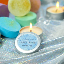 LABELLEFE Shower Steamers & Scented Candles, 6 Different Aromatherapy Fragrances and 3 Candles Bathroom, Gift for Women in Birthday or Mothers Day