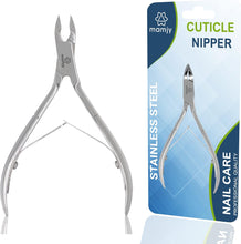 Mamjy Cuticle Cutter, Stainless Steel Nail Cuticle Remover for Dead Skin and Nail Care, Cuticle Nipper and Professional Manicure Tool