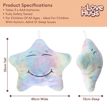 LoveHugs Musical Star Teddy Sensory Light - Sensory Toys For Autism - Sleep Aid For Kids - Light Up Toys Sensory Twinkle Twinkle Little Star Toy