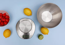 Exzact Digital Kitchen Scale with a Mixing Bowl Stainless Steel - Electronic Baking Scale - Food Scale - Support Imperial and Metric Switch - Capacity Max 5kgs