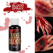 Fake Blood - Halloween Fake Blood Makeup - Liquid Red Blood - Realistic Washable Easy Dry Flow Fake Blood for Eyes Drips Nose Bleeds - Vampire, Zombie, Clown, Nurse Costumes