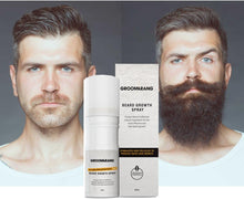 Groomarang Beard Growth Spray 60ml Promotes More Thicker Hair Cover Patches Regrowth Solution