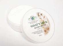 Goats Milk Nourishing Hand Cream 200g by Elegance Natural Skin Care. Formulated for dry, sensitive skin. MULTI AWARD WINNING.