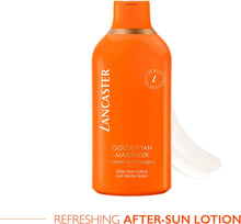 Lancaster Golden Tan Maximizer After Sun Lotion 400ml  Natural Tan Accelerator  Soothing  Cooling  After Sun For Body