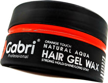 Gabri Professional Orange Touch Tropical Fruit Scented Natural Aqua Gel Hair Wax  Strong Hold/Shine/Long Stay 150ml