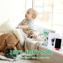 Nabance Baby Footprint Kit & Handprint Kit, 4 Inkless Ink Pads, 2 Photo Frames, 8 Imprint Cards, Safe for Baby Hands and Feet, Family Keepsake Gifts for New Parents, Baby Shower Gifts 0-6 months