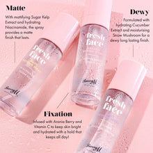 Barry M Fresh Face Fixation Makeup Setting Spray, Long-lasting, Infused With Aronia Berry and Vitamin C Clear