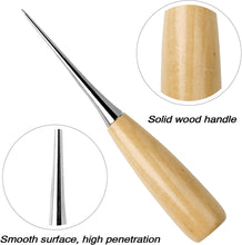 Leather Repair Kit 11PCS Leather Sewing Tools Waxed Thread and Needles for Fabric Sewing Upholstery Tools for Sofas Carpet Furs Sewing