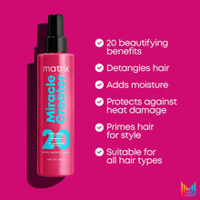 Matrix Multi-Tasking Hair Treatment, Leave-In Conditioner and Heat Protector with 20 Benefits, Total Results, Miracle Creator, 190ml