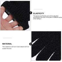 Healifty Exfoliating Gloves Black Shower Gloves Body Exfoliation Mitt Scrubbers Bath Gloves for SPA Home Bathroom Hotel 4 Pairs (Black)