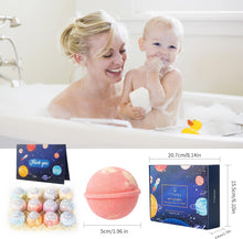 12 Planet Bath Bombs Bath Additives Nature Easter Mothers Day Luxury Lavender Bath Bombs for Kids Boys Childrens Women Gift Set Fizzy Bubble Spa Kit Moisturize Dry Skin Party Bag fillers