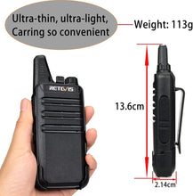 Retevis RT622 Walkie Talkies, Professional Walkie Talkies for Adults with 6 Way Charger, PMR446, VOX, Mini Portable Two Way Radio Rechargeable for School, Retail, Restaurants (6 Pack, Black)