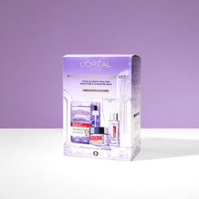 L'Oral Paris Hyaluronic Discovery Set Gift Set - Revitalift Filler 1.5% Hyaluronic Acid Serum, Day cream and Replumping Tissue Mask