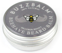 Natural Beard Balm For Men - Non Greasy Beard Conditioner and Beard Moisturiser Unscented Beard Wax with Beeswax (8.5g)