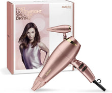 BaByliss Elegance 2100W Hair Dryer, Ionic, Lightweight, Smooth Fast Drying, Cool shot, 5336U