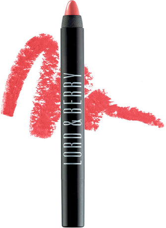 LORD & BERRY 20100 Shiny Lipstick Crayon, Pinkish Orange 9 g