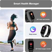 Blackview Smart Watch for Men Women, Fitness Tracker with SpO2 Heart Rate Sleep Monitor, IP68 Waterproof Activity Tracker with 24 Sports, Weather, Notification, Step Counter Watch for iOS Android