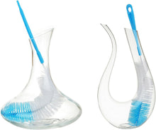 ALINK 17in Extra Long Bottle Cleaning Brush Cleaner for Washing Narrow Neck Beer, Wine, Kombucha, Thermos, Carafe, Yeti, Brewing Bottles