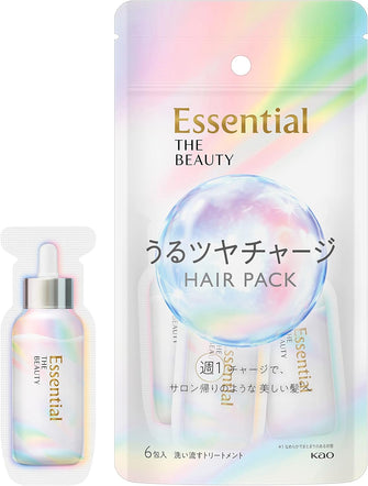 Kao Essential The Beauty Hair Pack - 9g6pc