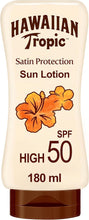 Hawaiian Tropic Satin Protection Sun Lotion SPF 50 with Mango and Shea Butter 180ml