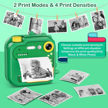Gofunly Kids Camera Instant Print, 2.4'' Instant Camera for Kids with 32G Card & Print Photo Paper, 1080P HD Video Kids Digital Toddler Toy Camera, Christmas Birthday Gifts for Boys Age 3-12 Years Old