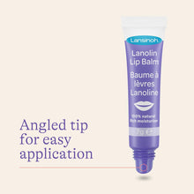 Lansinoh Lanolin Lip Balm - Soothes and Protects Dry & Cracked Lips - Actively Moisturises 7g, Clear