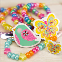 Galt Jewellery Craft Kit - Creative Cases Childrens Bracelet and Necklace Making Kit - Arts and Crafts for Kids with Hair Clips, Rings, Clip-On Earrings, Colourful Gems and Guide - Ages 5 Years Plus