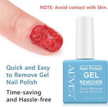 IWUEHB Gel Nail Polish Remover - Professional Easily & Quickly Remove Gel Nail Polish Soak-Off Gel Polish - Peel Off In 3-6 Minutes - 15ml, BLUE, 60 g (Pack of 1)