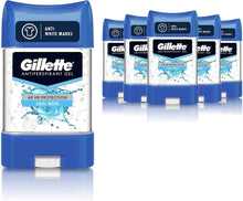 Gillette Antiperspirant Deodorant Gel For Men, 420 ml (70 ml x 6), 48-Hour Invisible Sweat and Odour Protection, Cool Wave