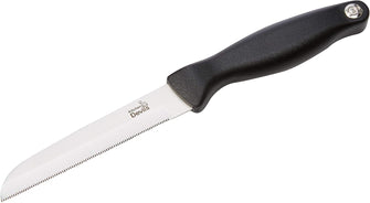 Kitchen Devils 602002 Multi Purpose Knife,Black,30.5x8.5x1.9 cm