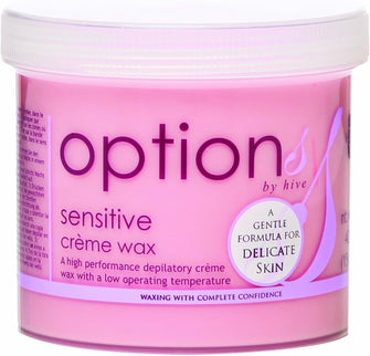 Hive Options Sensitive Cream Wax A Gentle Formula for Sensitive Skin 425g