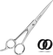 Inge Hairdressing Scissors 6 Inch Stainless Steel Hair Cutting Scissor Perfect for Salon or Home