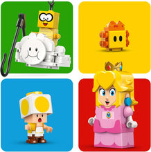 LEGO Super Mario Adventures with Interactive Peach, Princess Toy Playset for Kids, Yellow Toad Figure, Nintendo Gift for 6 Plus Year Old Girls, Boys and Gamers, 71441